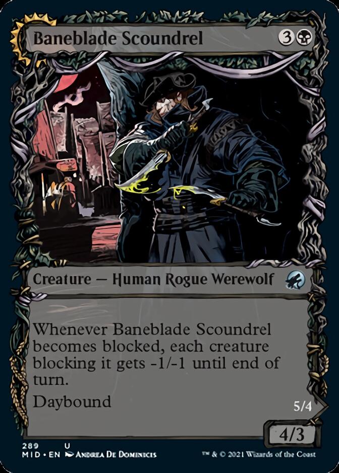 Baneblade Scoundrel // Baneclaw Marauder (Showcase Equinox) [Innistrad: Midnight Hunt] | Card Merchant Takapuna