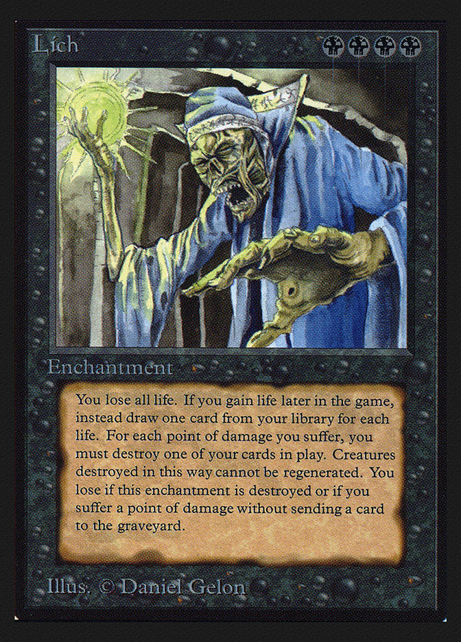 Lich [Collectors' Edition] | Card Merchant Takapuna