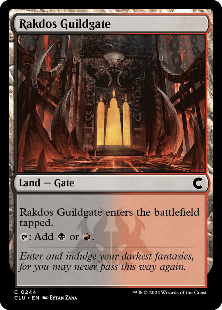 Rakdos Guildgate [Ravnica: Clue Edition] | Card Merchant Takapuna