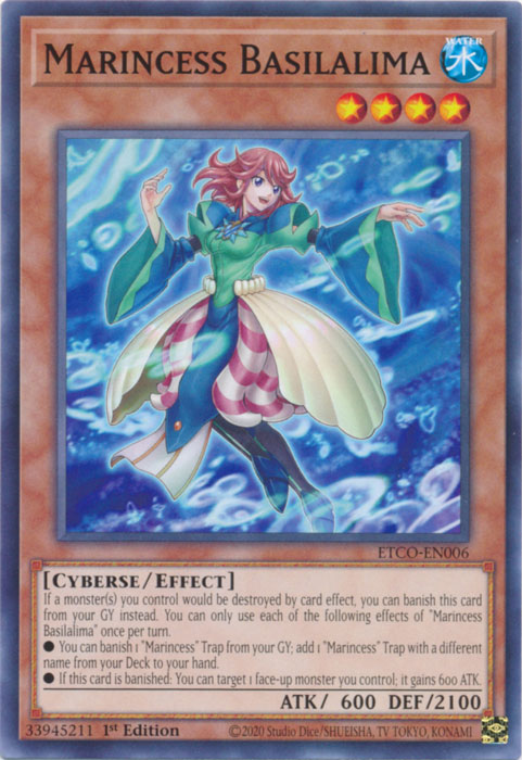 Marincess Basilalima [ETCO-EN006] Common | Card Merchant Takapuna