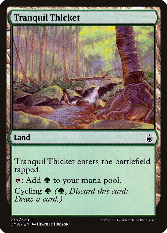 Tranquil Thicket [Commander Anthology] | Card Merchant Takapuna