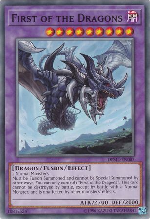 First of the Dragons [DEM4-EN007] Common | Card Merchant Takapuna