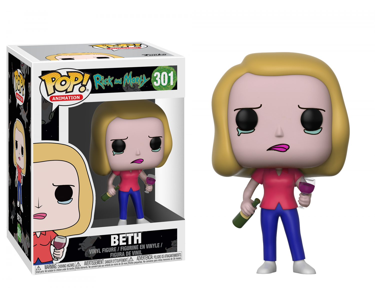 Rick & Morty - Beth Pop! 301 | Card Merchant Takapuna