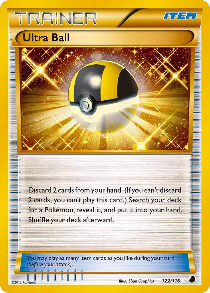 Ultra Ball (122/116) [Black & White: Plasma Freeze] | Card Merchant Takapuna