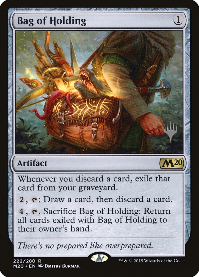 Bag of Holding (Promo Pack) [Core Set 2020 Promos] | Card Merchant Takapuna