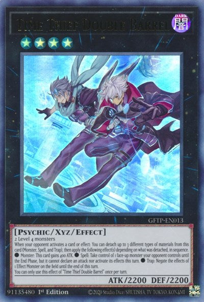 Time Thief Double Barrel [GFTP-EN013] Ultra Rare | Card Merchant Takapuna