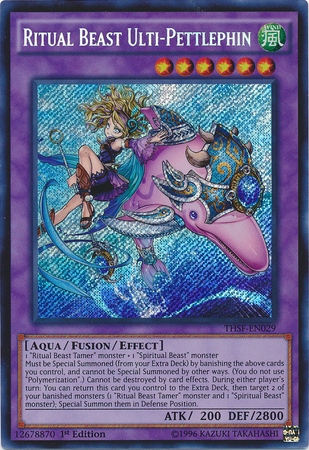 Ritual Beast Ulti-Pettlephin [THSF-EN029] Secret Rare | Card Merchant Takapuna