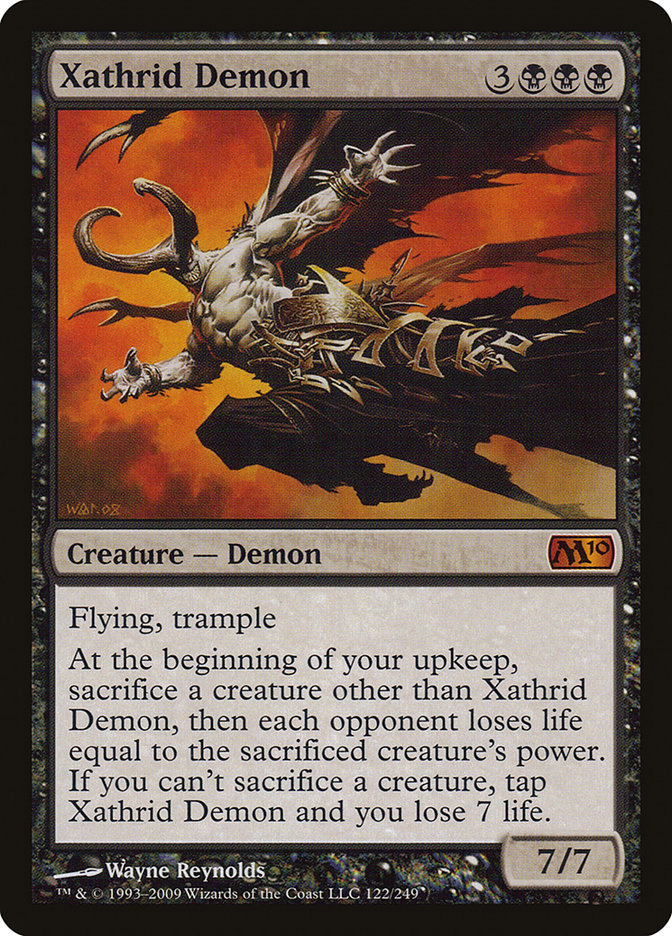 Xathrid Demon [Magic 2010] | Card Merchant Takapuna