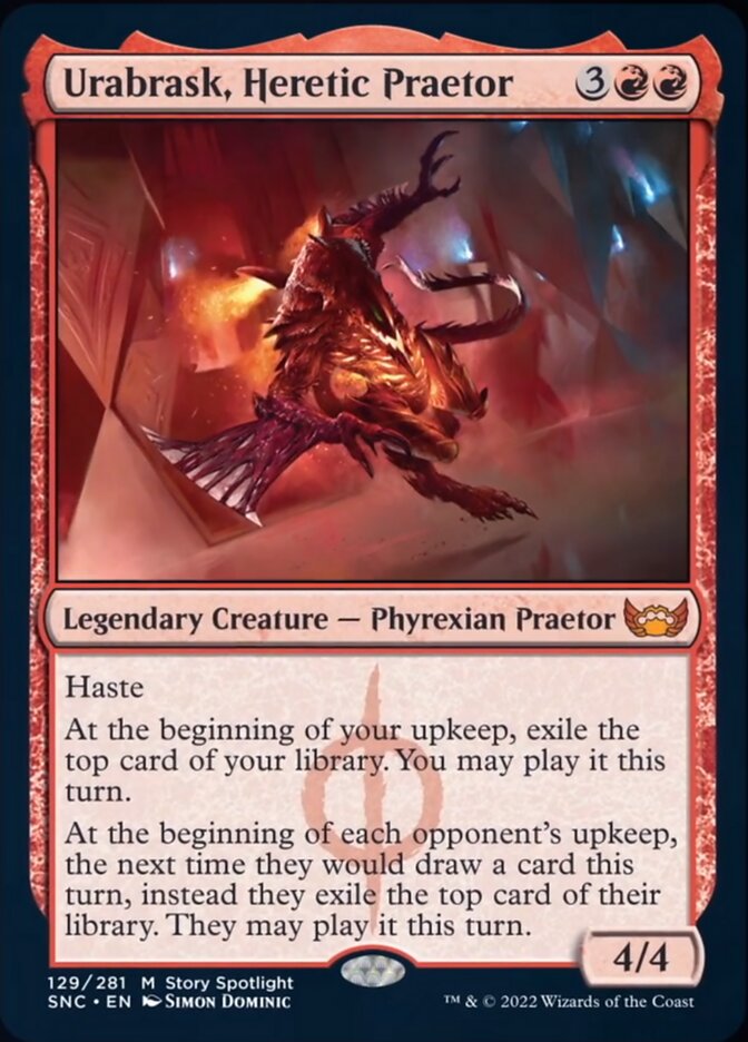 Urabrask, Heretic Praetor [Streets of New Capenna] | Card Merchant Takapuna