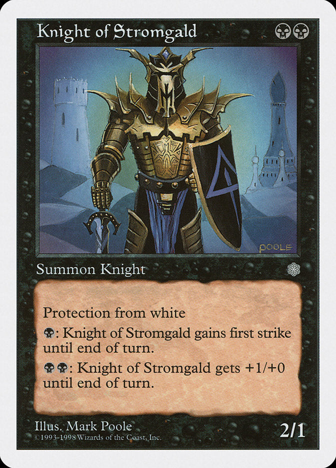 Knight of Stromgald [Anthologies] | Card Merchant Takapuna