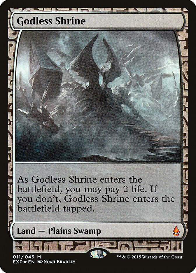 Godless Shrine [Zendikar Expeditions] | Card Merchant Takapuna