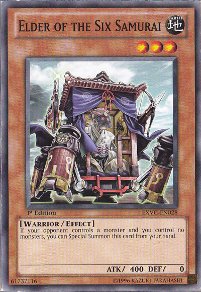 Elder of the Six Samurai [EXVC-EN028] Common | Card Merchant Takapuna