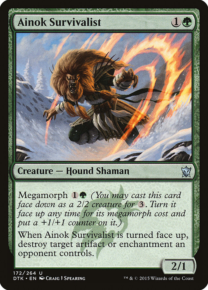 Ainok Survivalist [Dragons of Tarkir] | Card Merchant Takapuna