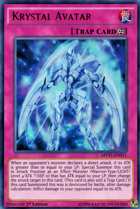 Krystal Avatar [MVP1-EN011] Ultra Rare | Card Merchant Takapuna