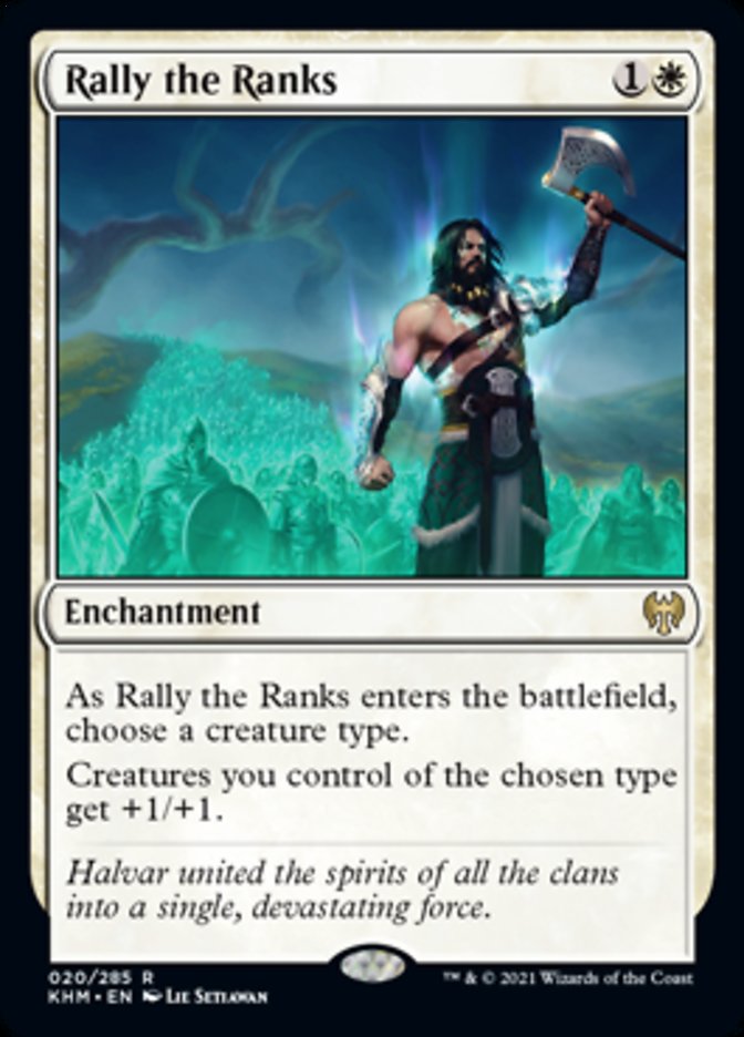 Rally the Ranks [Kaldheim] | Card Merchant Takapuna