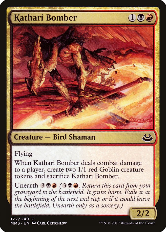 Kathari Bomber [Modern Masters 2017] | Card Merchant Takapuna