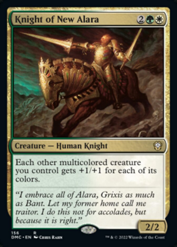 Knight of New Alara [Dominaria United Commander] | Card Merchant Takapuna