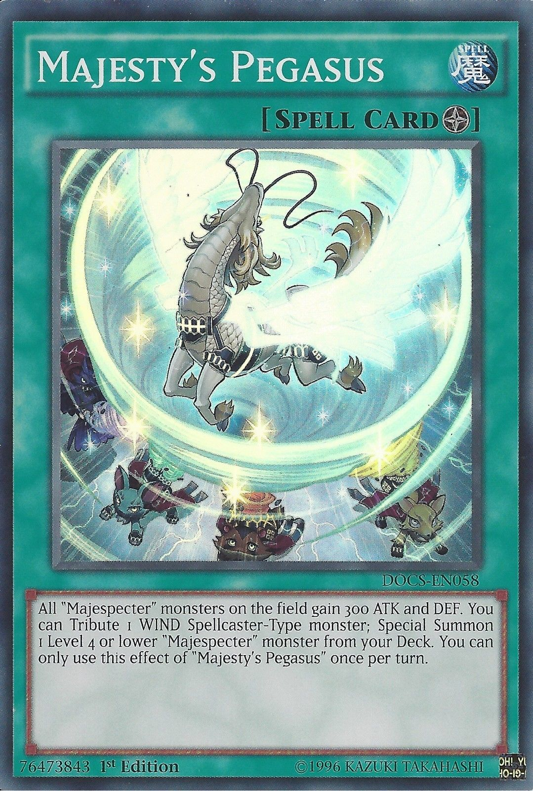 Majesty's Pegasus [DOCS-EN058] Super Rare | Card Merchant Takapuna