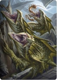 Grakmaw, Skyclave Ravager Art Card [Zendikar Rising Art Series] | Card Merchant Takapuna