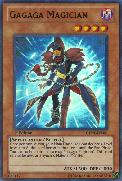 Gagaga Magician [GENF-EN001] Super Rare | Card Merchant Takapuna