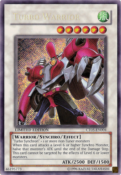 Turbo Warrior [CT05-EN004] Secret Rare | Card Merchant Takapuna