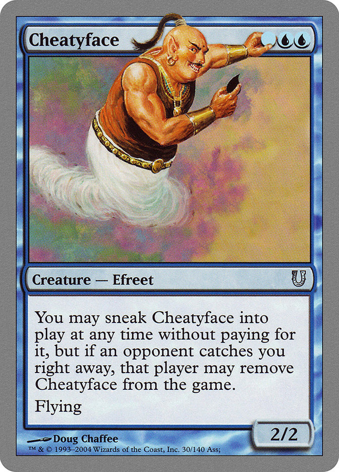 Cheatyface [Unhinged] | Card Merchant Takapuna