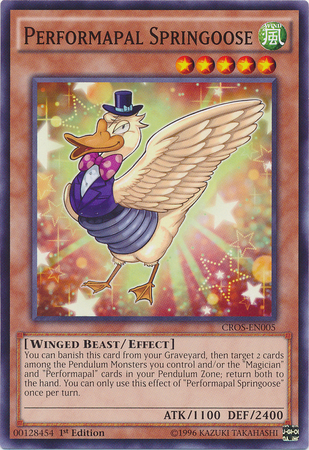 Performapal Springoose [CROS-EN005] Common | Card Merchant Takapuna