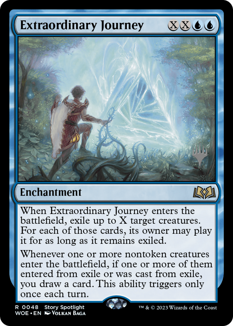 Extraordinary Journey (Promo Pack) [Wilds of Eldraine Promos] | Card Merchant Takapuna