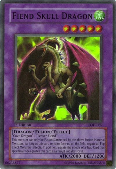 Fiend Skull Dragon [LOD-039] Super Rare | Card Merchant Takapuna