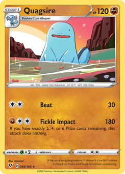 Quagsire (084/185) [Sword & Shield: Vivid Voltage] | Card Merchant Takapuna