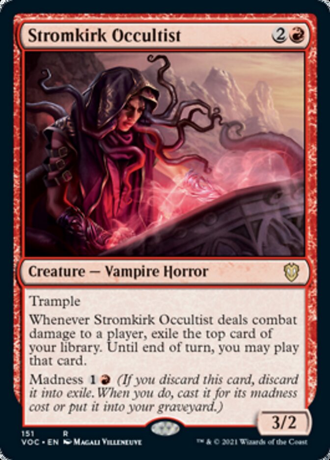 Stromkirk Occultist [Innistrad: Crimson Vow Commander] | Card Merchant Takapuna