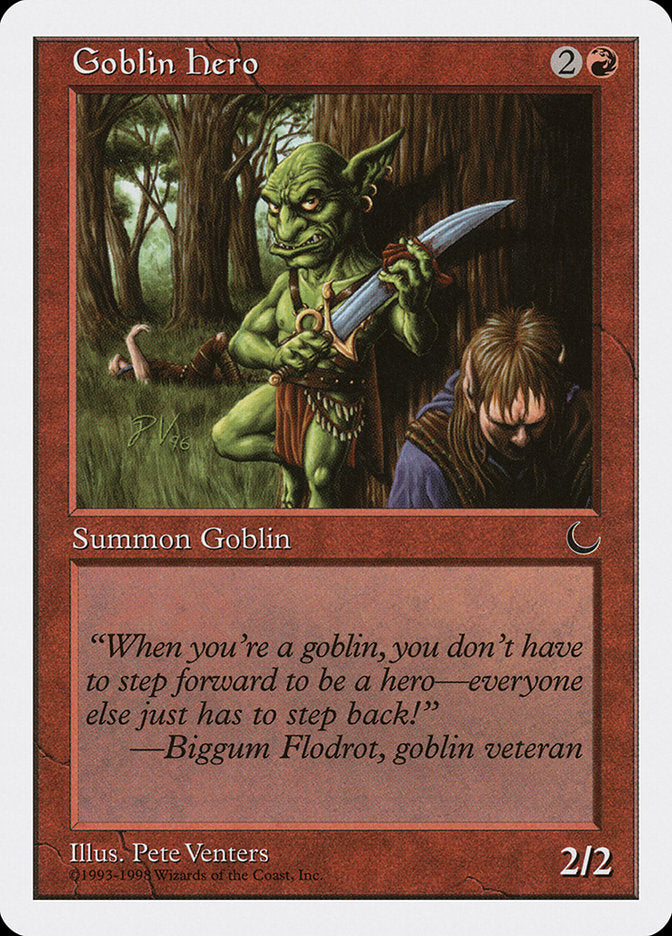 Goblin Hero [Anthologies] | Card Merchant Takapuna