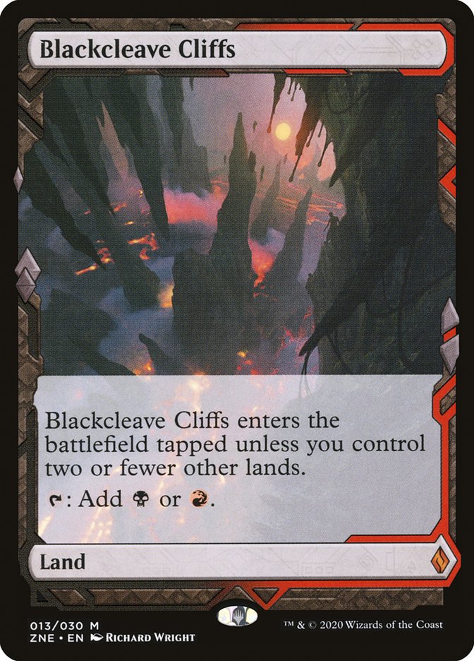 Blackcleave Cliffs (Expeditions) [Zendikar Rising Expeditions] | Card Merchant Takapuna