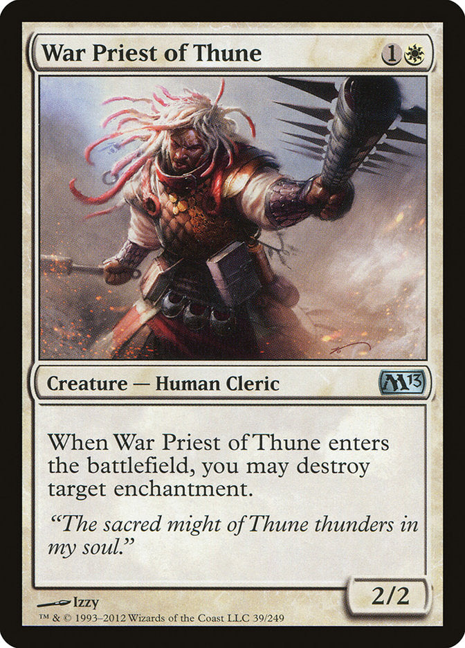 War Priest of Thune [Magic 2013] | Card Merchant Takapuna