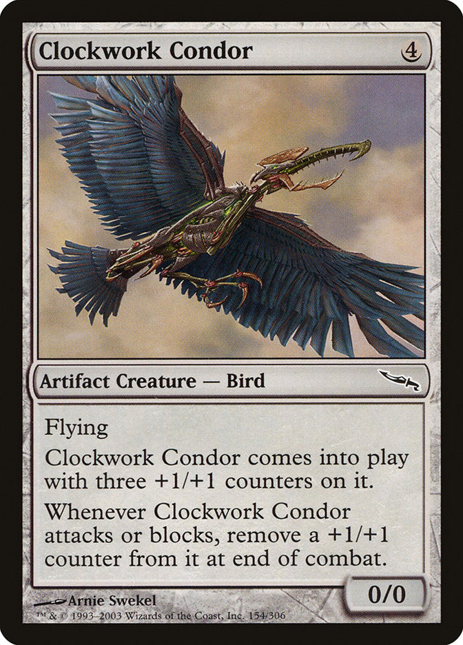 Clockwork Condor [Mirrodin] | Card Merchant Takapuna