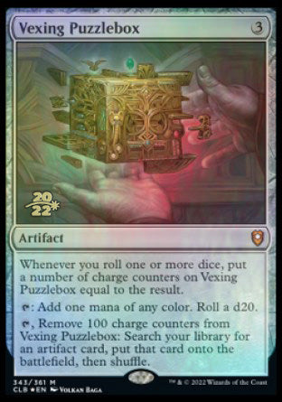 Vexing Puzzlebox [Commander Legends: Battle for Baldur's Gate Prerelease Promos] | Card Merchant Takapuna