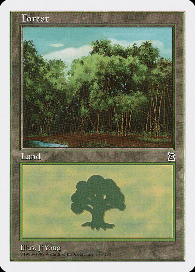 Forest (178) [Portal Three Kingdoms] | Card Merchant Takapuna