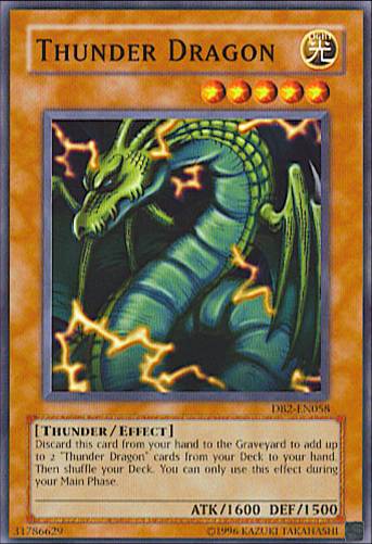 Thunder Dragon [DB2-EN058] Common | Card Merchant Takapuna