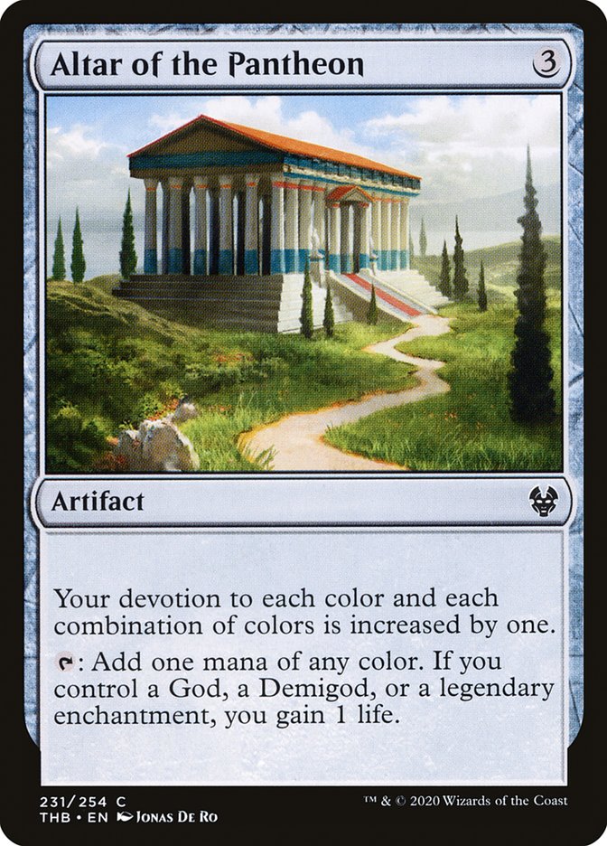 Altar of the Pantheon [Theros Beyond Death] | Card Merchant Takapuna