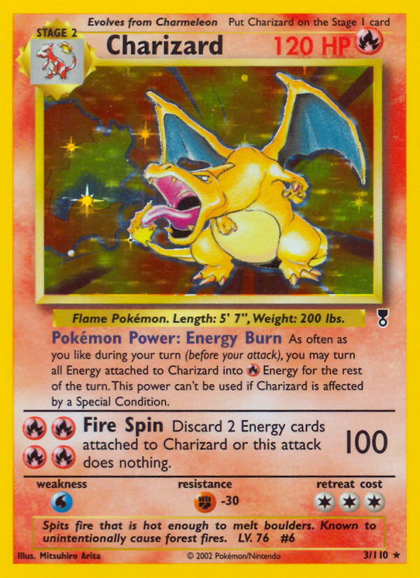 Charizard (3/110) [Legendary Collection] | Card Merchant Takapuna