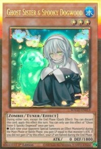 Ghost Sister & Spooky Dogwood [MAGO-EN013] Gold Rare | Card Merchant Takapuna