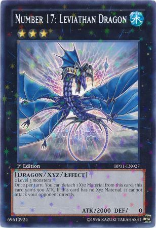 Number 17: Leviathan Dragon [BP01-EN027] Starfoil Rare | Card Merchant Takapuna