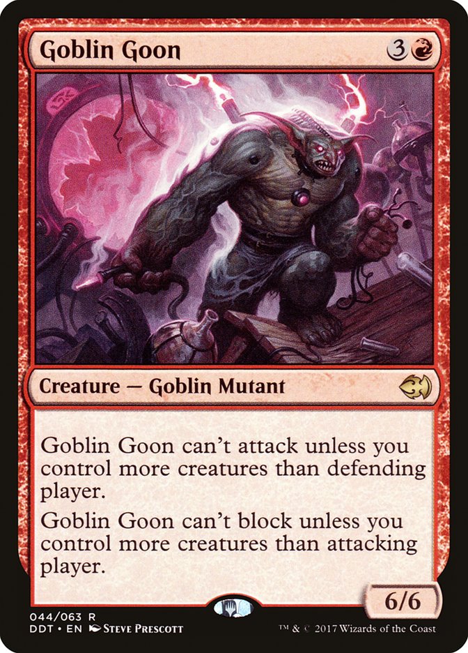 Goblin Goon [Duel Decks: Merfolk vs. Goblins] | Card Merchant Takapuna