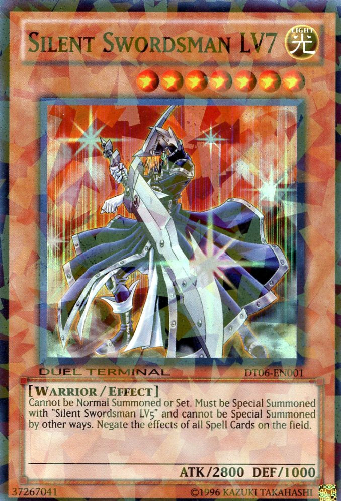 Silent Swordsman LV7 [DT06-EN001] Super Rare | Card Merchant Takapuna