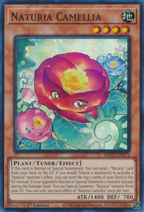 Naturia Camellia [MP23-EN171] Super Rare | Card Merchant Takapuna