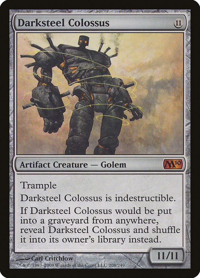 Darksteel Colossus [Magic 2010] | Card Merchant Takapuna