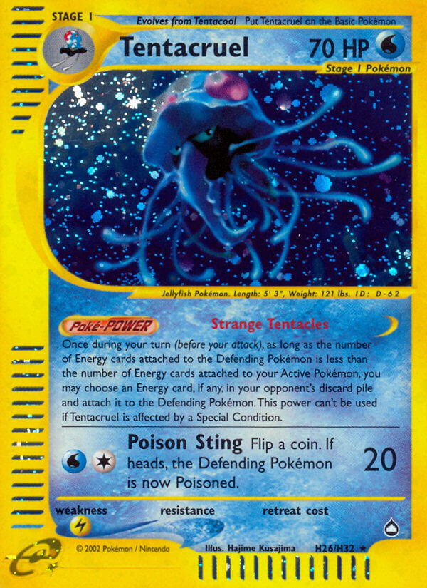 Tentacruel (H26/H32) [Aquapolis] | Card Merchant Takapuna