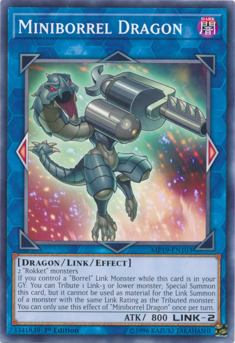 Miniborrel Dragon [MP19-EN103] Common | Card Merchant Takapuna