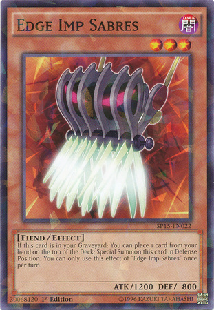 Edge Imp Sabres [SP15-EN022] Shatterfoil Rare | Card Merchant Takapuna