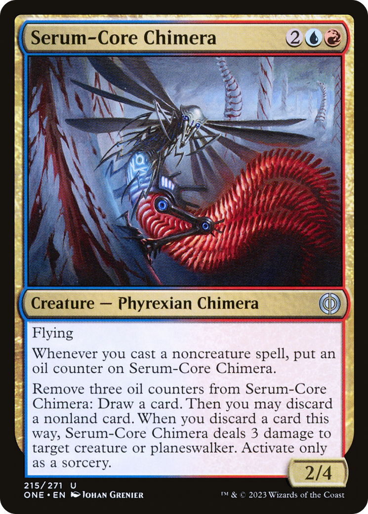 Serum-Core Chimera [Phyrexia: All Will Be One] | Card Merchant Takapuna